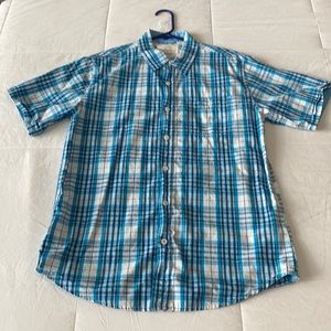 Cotton Weatherproof Vintage Plaid Shirt for Men.